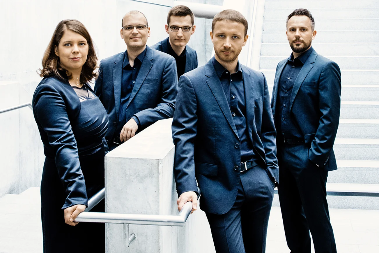 Das Ensemble Calmus.