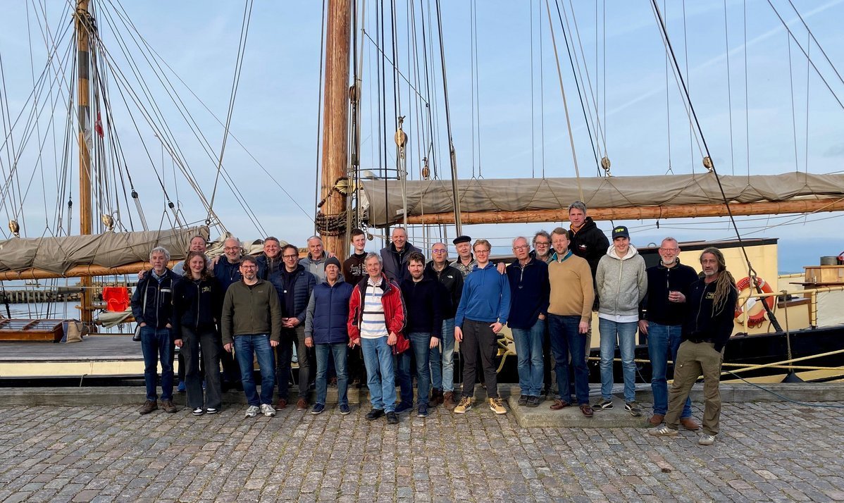 Teilnehmer des Maennersegeltoern im Mai 2024