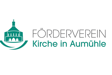 Das Logo des Foerdervereins, die Kirche mit 2 symbolisierten Händen - Copyright: Förderverein Kirche Aumühle