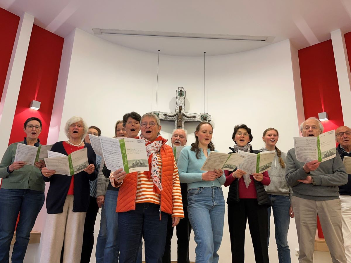 Die Teilnehmer des Projektchores 2023 - Evensong