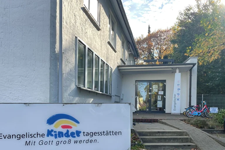 Eingang des Kindergartens