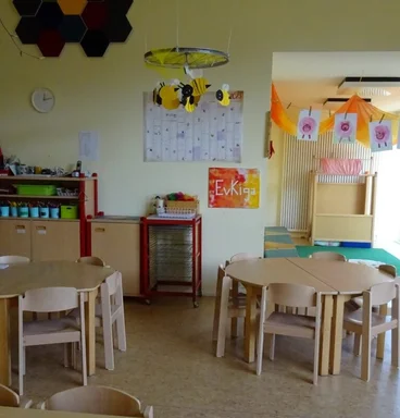 Gruppenraum der Igel-Kids in der Evangelischen Kita Aumühle