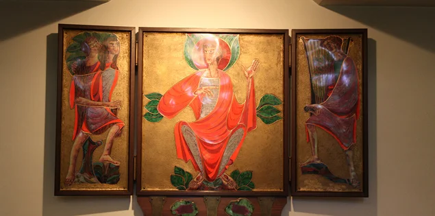 Altartriptychon der Bismarck-Gedächtnis-Kirche Aumühle