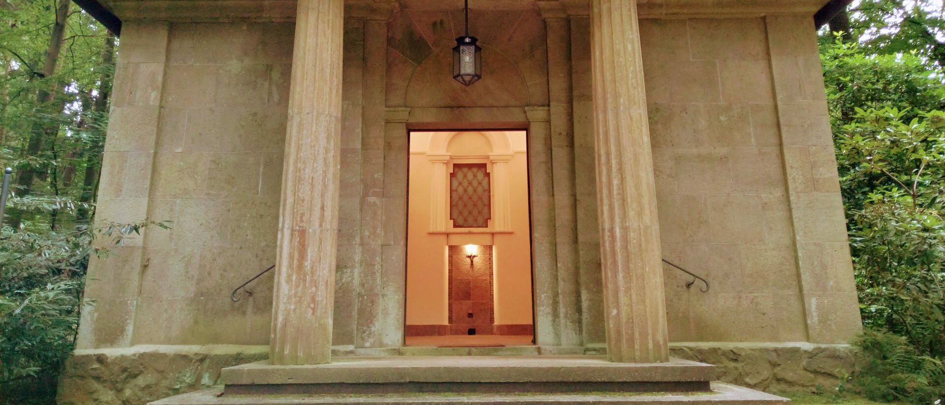 Das Kolumbarium auf dem Waldfriedhof Aumühle-Wohltorf