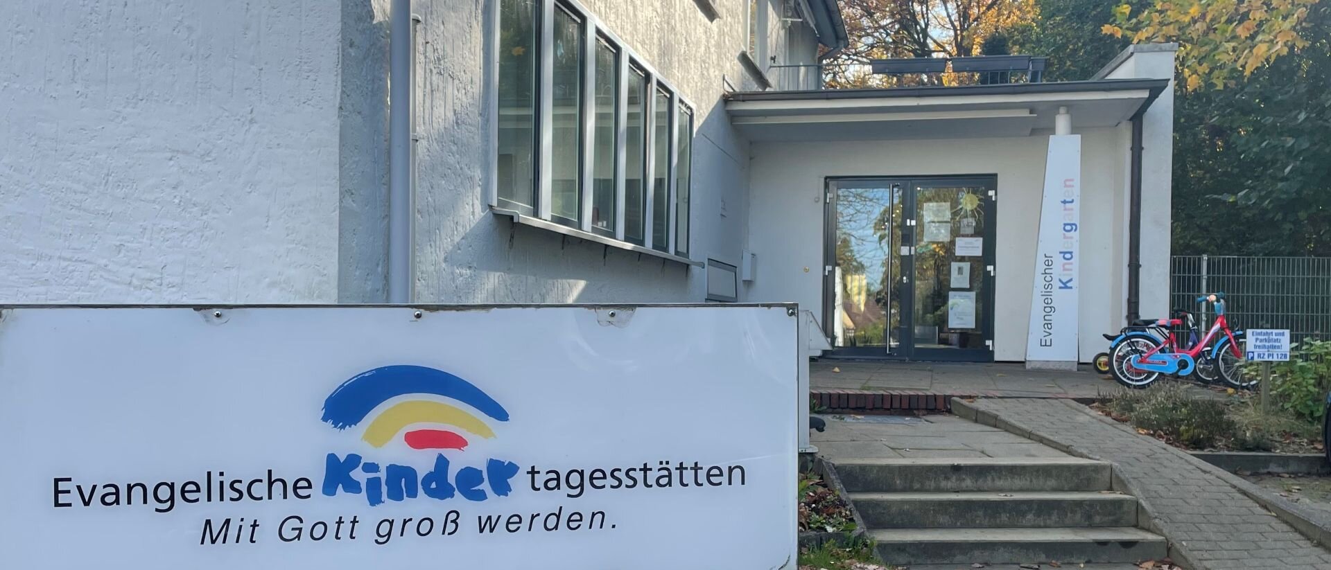 Eingang des Kindergartens